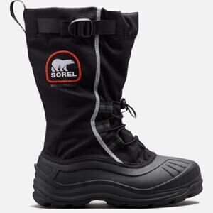 Sorel Men's Black Alpha Pac XT Winter Boots Size 8